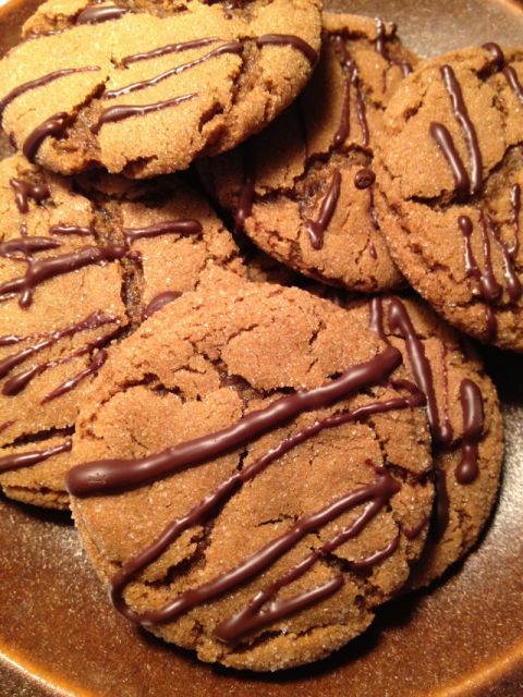 Modern Molasses Cookies the Official Cookie of Belle Grove Plantation Bed and Breakfast birthplace of James Madison in King George Virginia at Port Conway