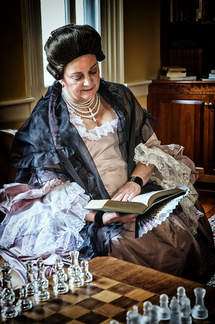 Lady reading